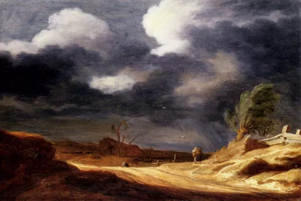 A Portrait of a Lady in Blue