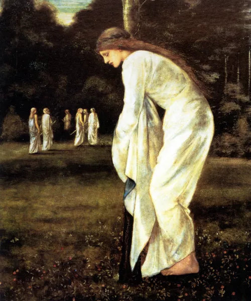 Saint George and The Dragon - The Princess Tied to the Tree