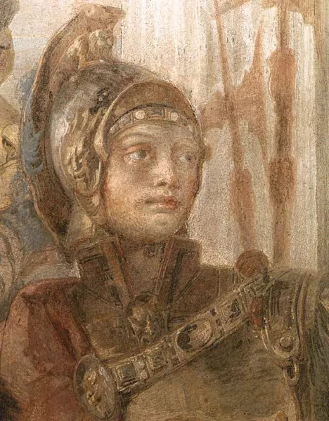 The Banquet of Cleopatra Detail #1