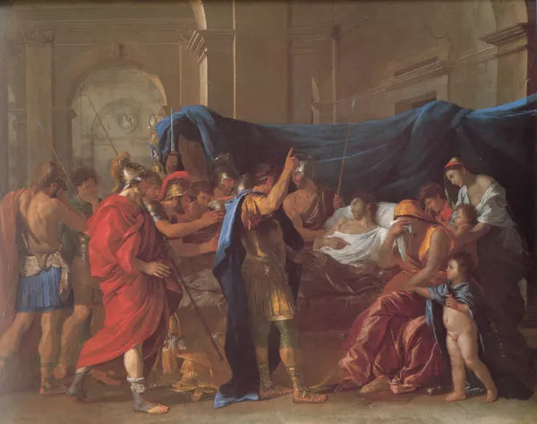 The Death of Germanicus Detail