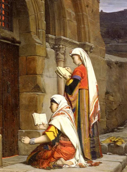 Chretiennes Au Tombeau De la Vierge, Jerusalem