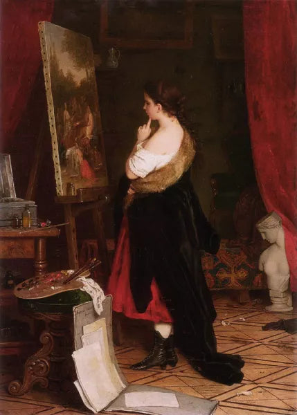 Admiring the Picture