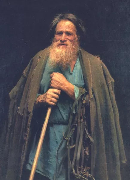 Peasant Holding a Bridle