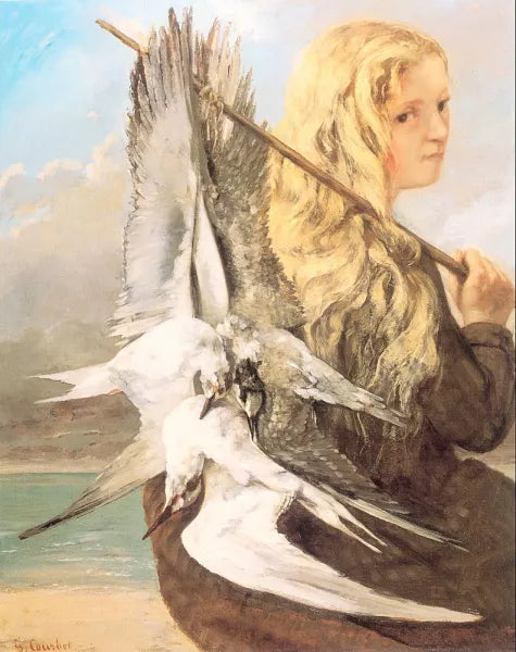 The Girl with the Seagulls, Trouville