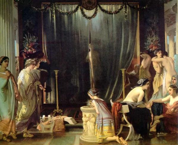 Zeuxis Choosing a Model for Helen