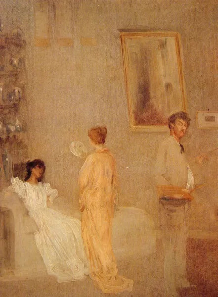 Whistler in His Studio