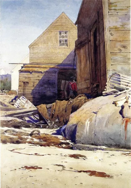 Fish Houses and Beach