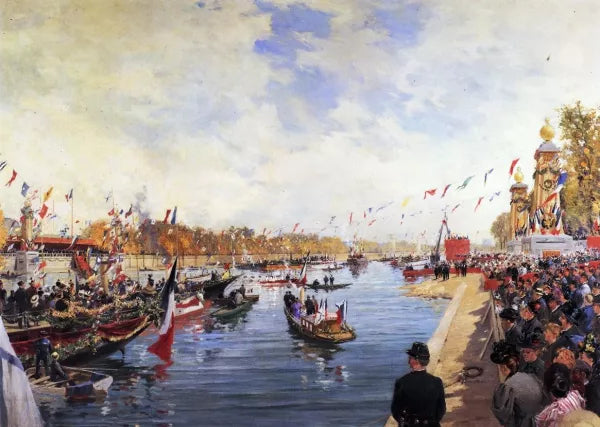 Inauguration of the Premier, Pierre du Pont Alexandre III, On the Occasion of the Universal Exposition of 1900