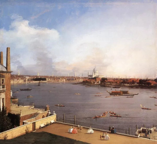 London: The Thames and the City of London from Richmond House