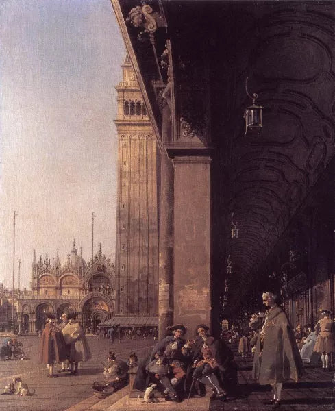Piazza San Marco: Looking East from the South West Corner
