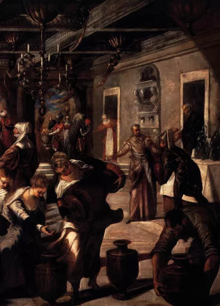 Marriage at Cana Detail