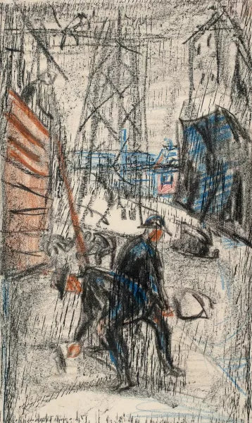 Arbeidere i gate