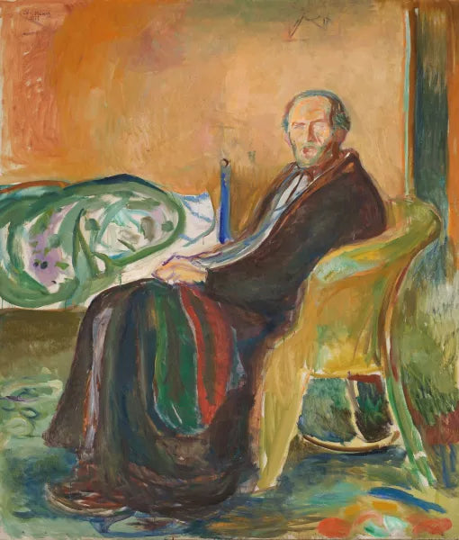 Self-Portrait with the Spanish Flu