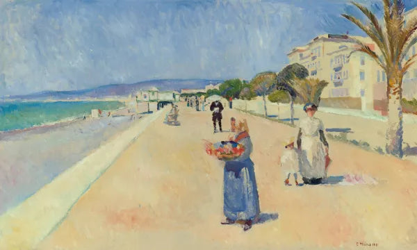 Morgen Pa Promenade Des Anglais
