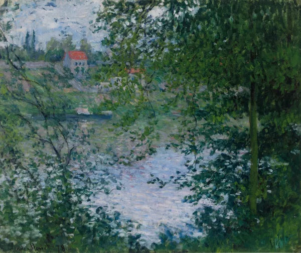 a Travers Les Arbres, ile De La Grande Jatte