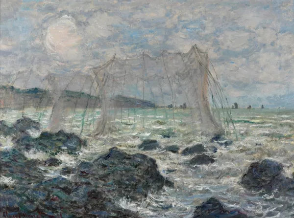 Fishing nets at Pourville